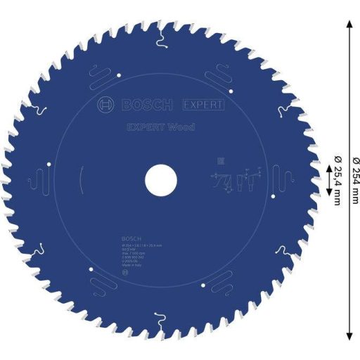 Bosch Accessories 2608902242 2608902242 Körfűrészlap Fogak száma (collonként): 60 1 db