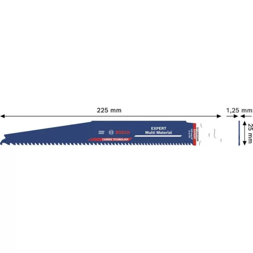 Bosch Accessories 2608902336 EXPERT Multi Material S1159XHM szablyafűrészlap, 10 darabos készlet 10 db