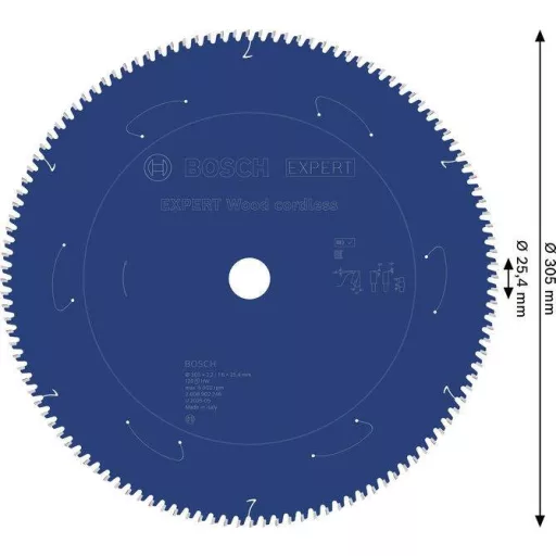 Bosch Accessories 2608902246 2608902246 Körfűrészlap Fogak száma (collonként): 120 1 db