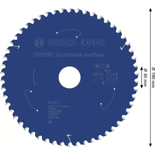 Bosch Accessories 2608902122 2608902122 Körfűrészlap Fogak száma (collonként): 54 1 db