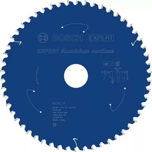Bosch Accessories 2608902122 2608902122 Körfűrészlap Fogak száma (collonként): 54 1 db