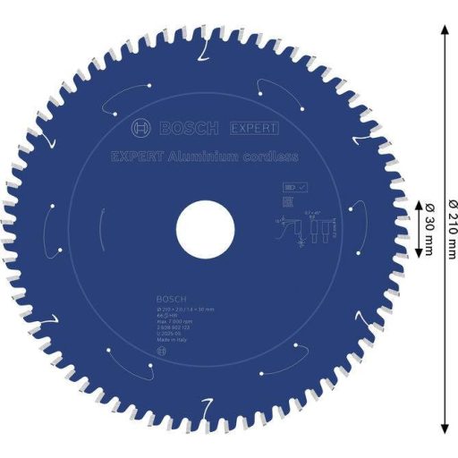 Bosch Accessories 2608902123 2608902123 Körfűrészlap Fogak száma (collonként): 66 1 db