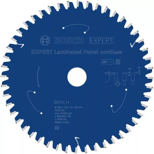 Bosch Accessories 2608902126 2608902126 Körfűrészlap Fogak száma (collonként): 48 1 db