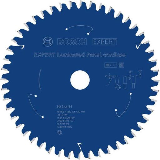 Bosch Accessories 2608902127 2608902127 Körfűrészlap Fogak száma (collonként): 48 1 db