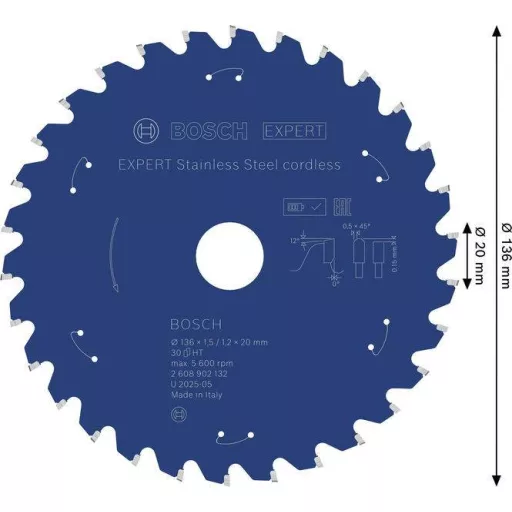 Bosch Accessories 2608902132 2608902132 Körfűrészlap Fogak száma (collonként): 30 1 db