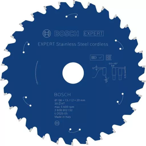 Bosch Accessories 2608902132 2608902132 Körfűrészlap Fogak száma (collonként): 30 1 db