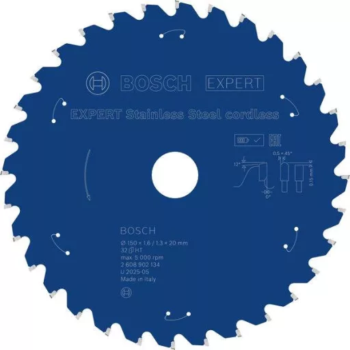 Bosch Accessories 2608902134 2608902134 Körfűrészlap Fogak száma (collonként): 32 1 db