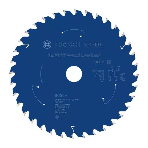 Bosch Accessories 2608902146 2608902146 Körfűrészlap Fogak száma (collonként): 36 1 db