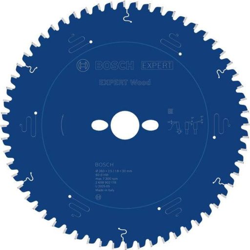 Bosch Accessories 2608902178 2608902178 Körfűrészlap Fogak száma (collonként): 60 1 db