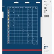   Bosch Accessories 2608902184 2608902184 Körfűrészlap Fogak száma (collonként): 96 1 db