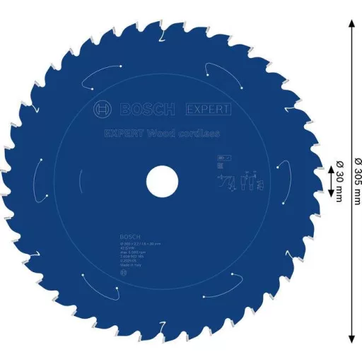 Bosch Accessories 2608902185 2608902185 Körfűrészlap Fogak száma (collonként): 42 1 db