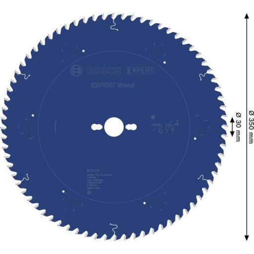 Bosch Accessories 2608902189 2608902189 Körfűrészlap Fogak száma (collonként): 72 1 db