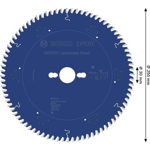 Bosch Accessories 2608902194 2608902194 Körfűrészlap Fogak száma (collonként): 80 1 db