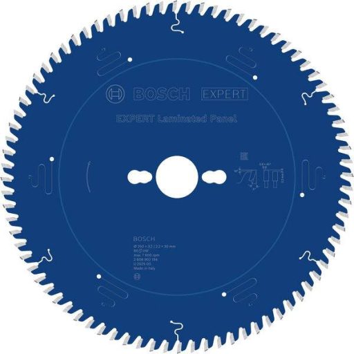 Bosch Accessories 2608902194 2608902194 Körfűrészlap Fogak száma (collonként): 80 1 db