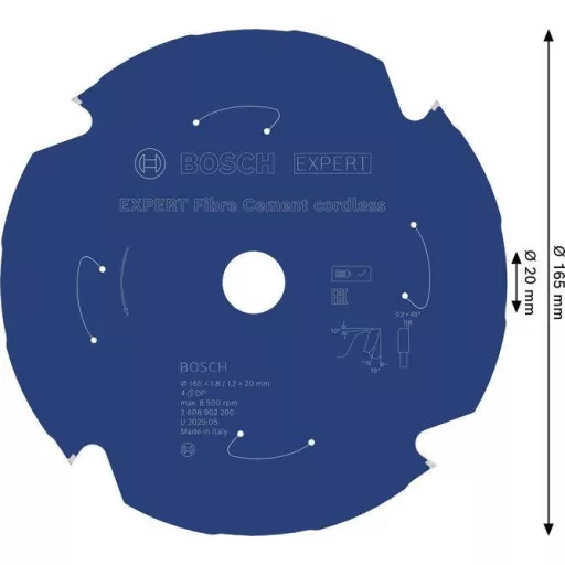 Bosch Accessories 2608902200 2608902200 Körfűrészlap Fogak száma (collonként): 4 1 db