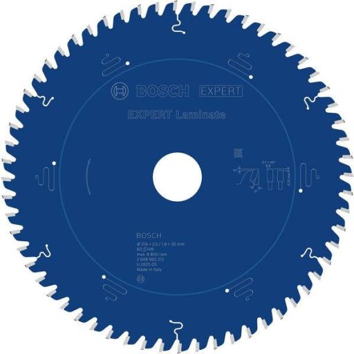 Bosch Accessories 2608902212 2608902212 Körfűrészlap Fogak száma (collonként): 60 1 db