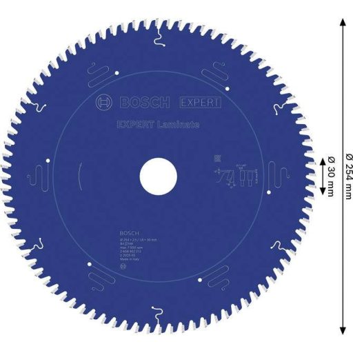 Bosch Accessories 2608902213 2608902213 Körfűrészlap Fogak száma (collonként): 84 1 db