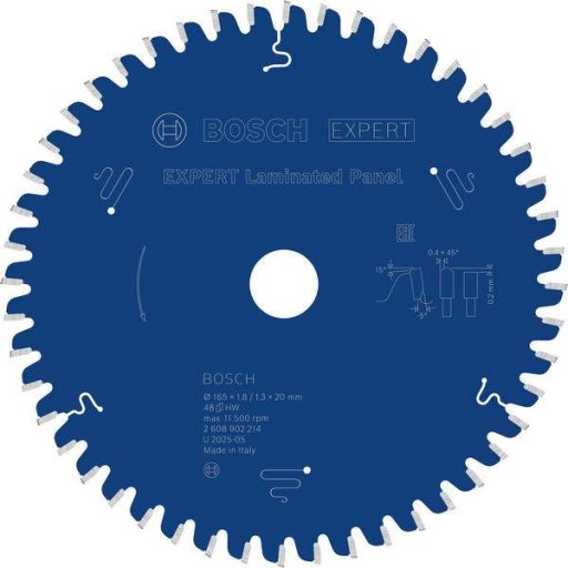 Bosch Accessories 2608902214 2608902214 Körfűrészlap Fogak száma (collonként): 48 1 db