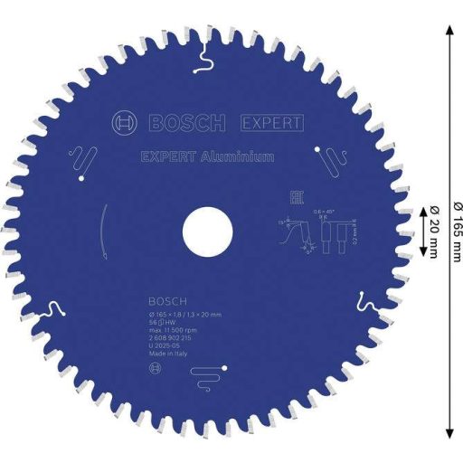 Bosch Accessories 2608902215 2608902215 Körfűrészlap Fogak száma (collonként): 56 1 db