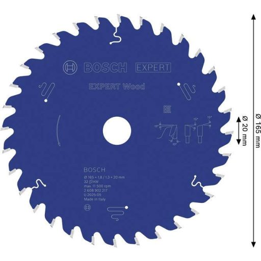 Bosch Accessories 2608902217 2608902217 Körfűrészlap Fogak száma (collonként): 32 1 db