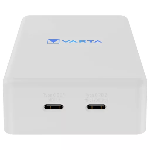 Varta Powerbank 10000 mAh Magsafe, Qi Wireless Charging, Power Delivery LiPo Fehér állapotjelző