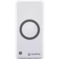   Varta 57913 Powerbank 10000 mAh Qi Wireless Charging, QC 3.0, Power Delivery LiPo Fehér állapotjelző