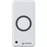   Varta 57909 Powerbank 20.000 mAh Pass-Through Charging, Quick Charge 3.0, Power Delivery, Qi Wireless Charging LiPo Fehér állapotjelző