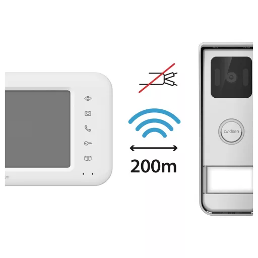 Avidsen Videó kaputelefon Kaputelefon modul, Monitor