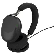   Jabra Jabra Evolve3 85 MS Stereo black mit Lin Over Ear headset Fekete