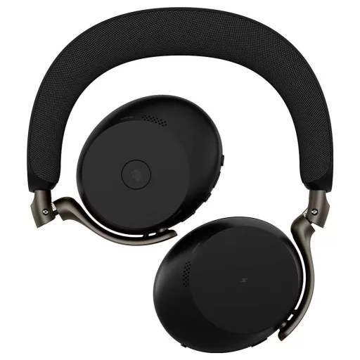 Jabra Jabra Evolve3 75 MS Stereo black mit Lin Over Ear headset Fekete