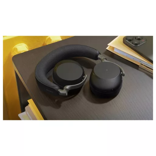 Jabra Jabra Evolve3 75 MS Stereo black mit Lin Over Ear headset Fekete