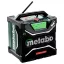 Metabo Építkezési rádió DAB+ Zöld-fkete