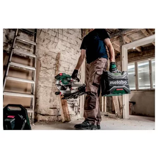 Metabo Építkezési rádió DAB+ Zöld-fkete