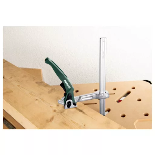 Metabo 300 mm-es gyorskioldós szorító Metabo 630138000 Szorítási szélesség (max.):300 mm Visszavonás:140 mm