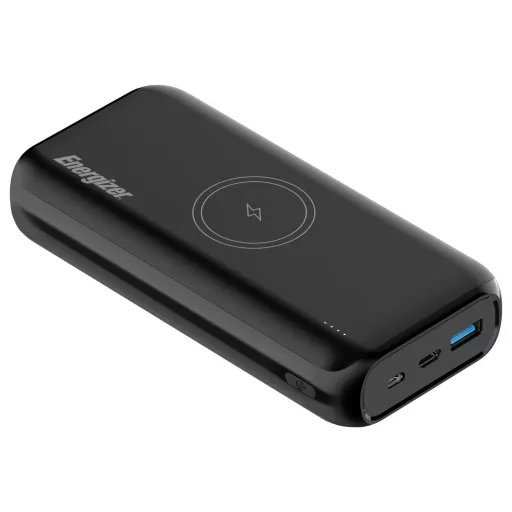 Energizer Ultimate Powerbank 20000 mAh Power Delivery LiPo USB-A, USB-C®, Mikro USB Fekete állapotjelző