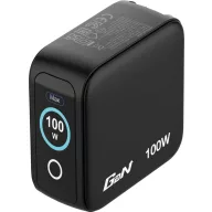   Verbatim 30239 USB-s töltőkészülék 100 W QC 3.0, Power Delivery 3.0 Fekete Beltér GaN
