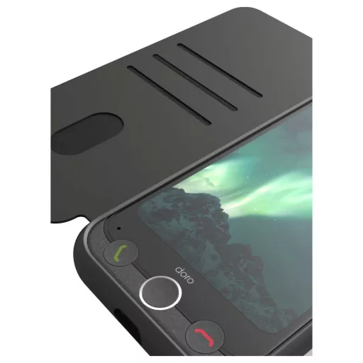 doro Doro Wallet Case graphit für Aurora A3x Tárca A30/31 Grafit 380287