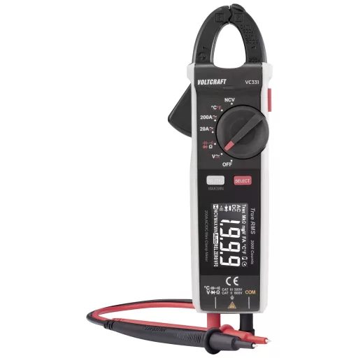 VOLTCRAFT VC-23+VC-331 Kézi multiméter digitális CAT III 600 V Kijelző (digitek): 6000