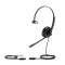 Yealink YHS34 Mono On Ear headset Vezetékes Fekete Telefon