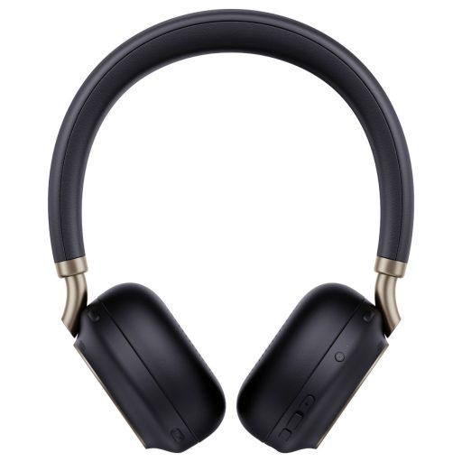 Yealink BH 76 Teams Black USB-A On Ear headset Bluetooth® Fekete Telefon