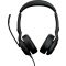 Jabra Evolve2 50 UC Stereo USB-A On Ear headset Vezetékes Fekete Telefon