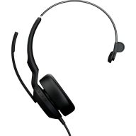   Jabra Evolve2 50 UC monaural USB-C On Ear headset Vezetékes Fekete Telefon