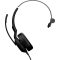 Jabra Evolve2 50 UC monaural USB-C On Ear headset Vezetékes Fekete Telefon