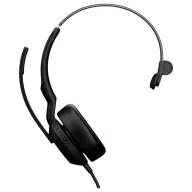   Jabra Evolve2 50 UC monaural USB-C On Ear headset Vezetékes Fekete Telefon