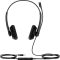 Yealink UH34 Lite Dual Teams USB On Ear headset Vezetékes Fekete Telefon