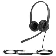   Yealink UH34 SE Lite Dual Teams On Ear headset Vezetékes Fekete Telefon