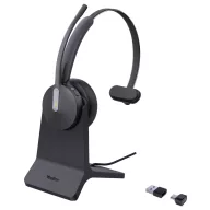   Yealink BH70 Mono Teams inkl. La On Ear headset Bluetooth® Fekete Telefon