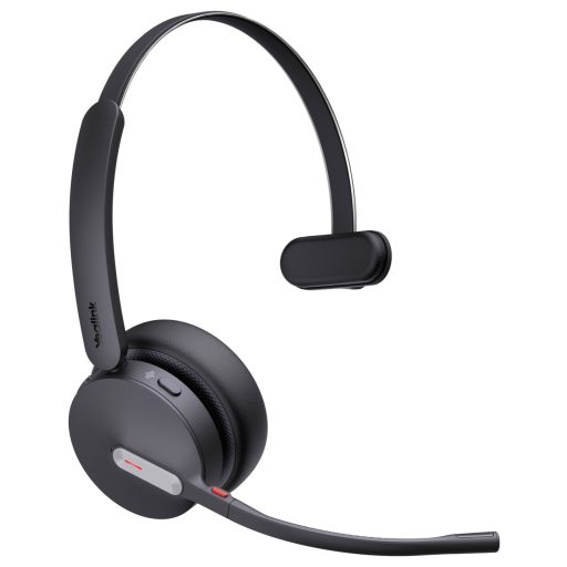 Yealink BH70 Mono Teams inkl. La On Ear headset Bluetooth® Fekete Telefon