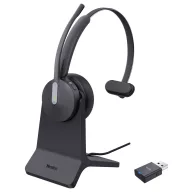   Yealink WH64 Hybrid Mono Teams i On Ear headset DECT, Bluetooth® Fekete Telefon