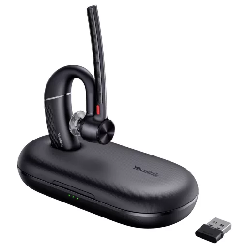 Yealink BH 71 Pro USB-C/A In Ear headset Bluetooth® Fekete Töltőtok Telefon